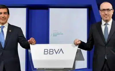BBVA recupera solo 0,02 euros tras cinco caídas (-0,73 euros) y el día en que inicia la recompra de acciones