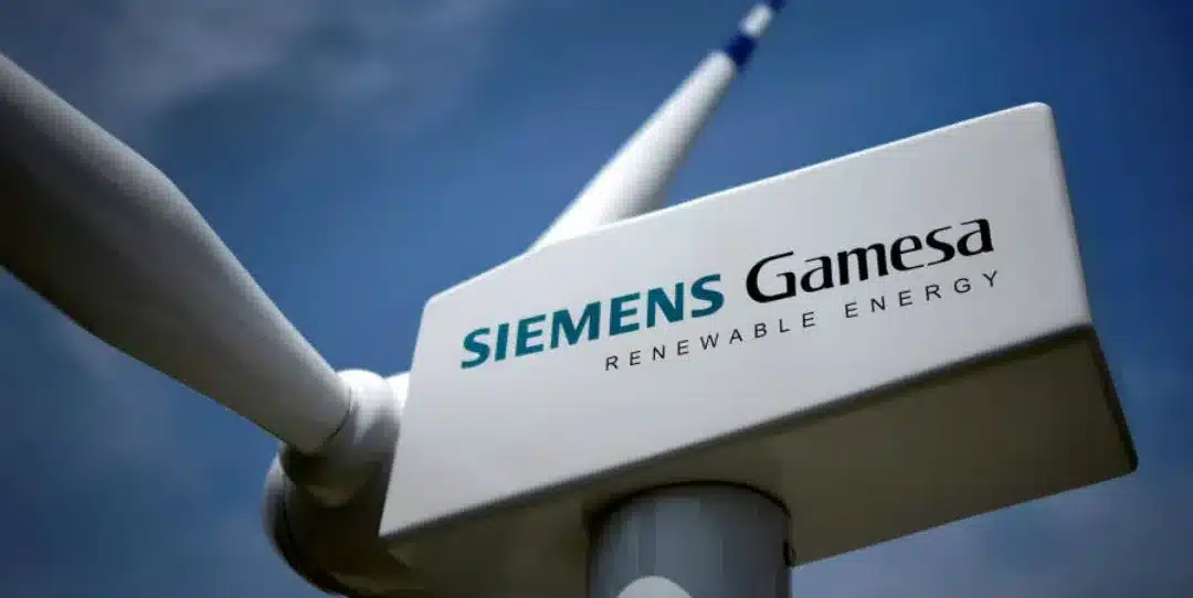 Siemens Gamesa sube casi el 9% y lidera las subidas de la Bolsa española