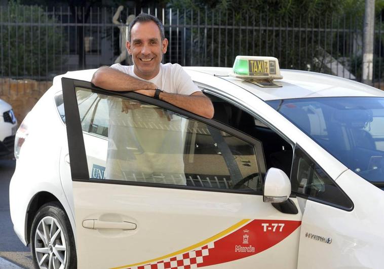 Fabio García, Presidente de la cooperativa Radio Taxi Murcia.